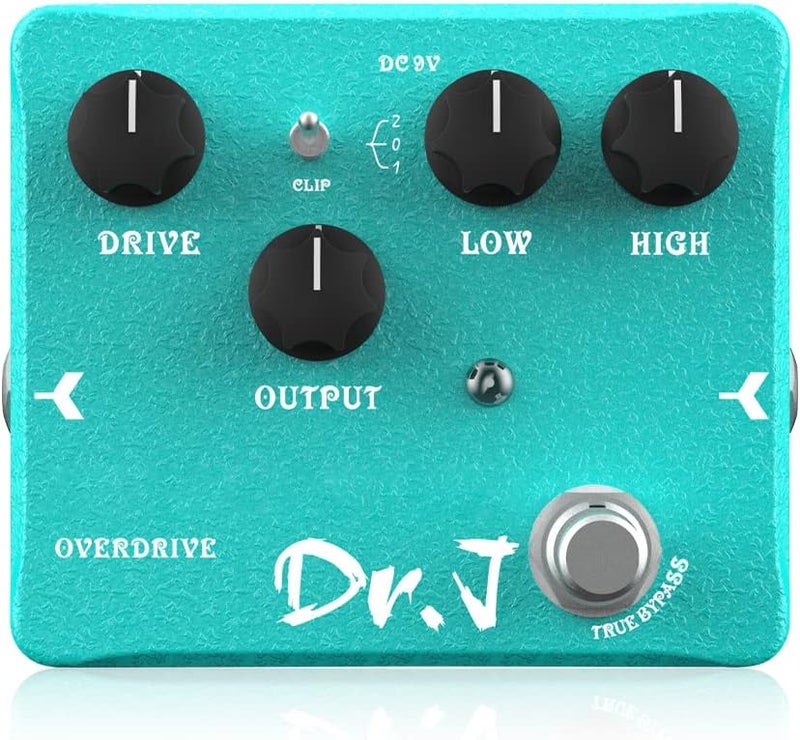 JOYO Tube Overdrive Pedal Vintage Overdrive Pedal with Clear &Transparent Tones for Electric Guitar High-end Edition Dr.J Series (D50) - Image 1
