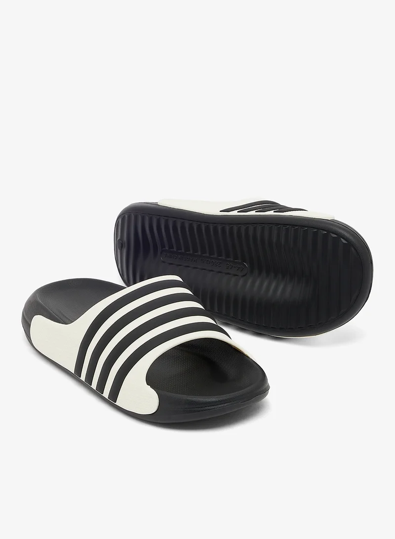 Seventy Five  Casual Stripes Detail Slides for Men | Best Price UAE