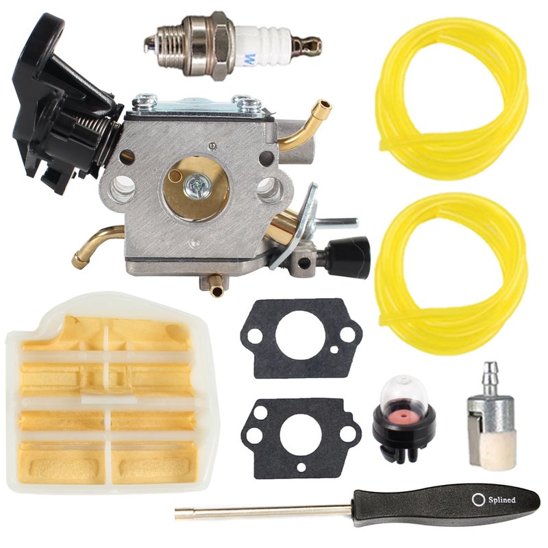 Pro Chaser Carburetor for Husqvarna Rancher 450 445 445E 445-II 450E 450-E-II Gas Chainsaw Replace 506450401 531215601 Part C1M-EL37B - Image 1