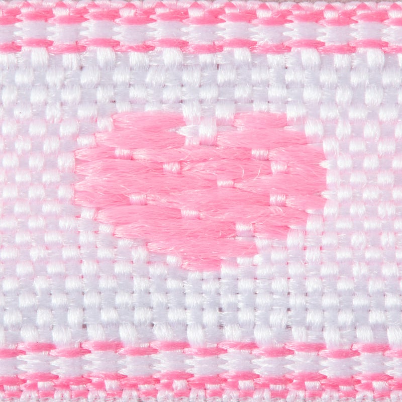 Offray 453825 .5" Wide Craft Ribbon Ribbon for Gift Wrapping, Decoration, and Crafts, Two Pack of 6-Yard Spools, Pink Heart Pattern - Image 5