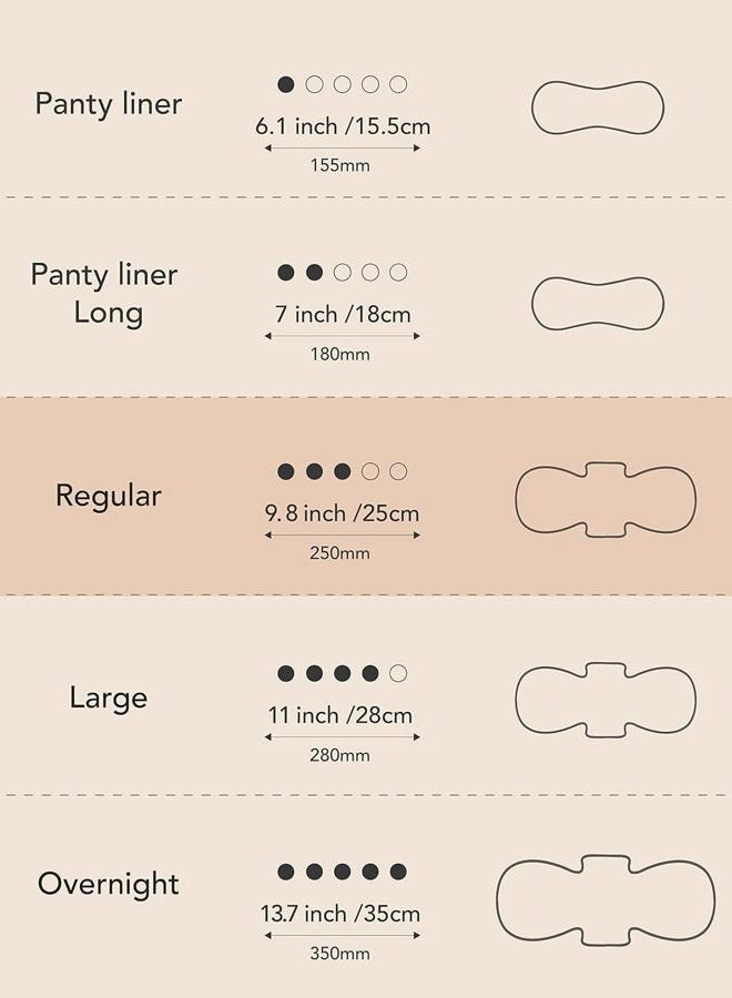 OCBON Sanitary Pad Regular (Pack of 2) - Image 4
