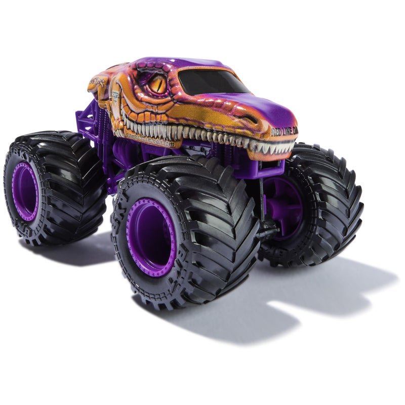 Monster Jam, Official ThunderROARus Vs. Velociraptor Die-Cast Monster Trucks, 1:64 Scale, Kids Toys for Boys Ages 3 and up - Image 4