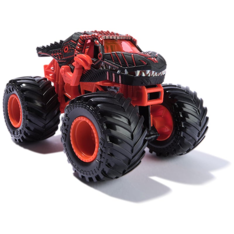 Monster Jam, Official ThunderROARus Vs. Velociraptor Die-Cast Monster Trucks, 1:64 Scale, Kids Toys for Boys Ages 3 and up - Image 3