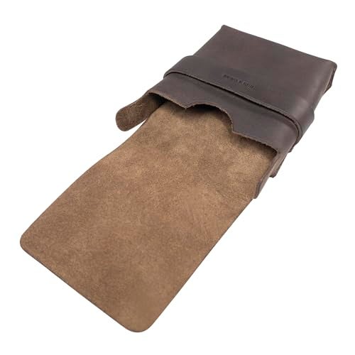 Hide & Drink, Card Organizer Pouch, Holds Up to 12 Cards Plus Folded Bills, Coin Holder, Vintage Case, Stylish Accessories, Full Grain Leather, Handmade, Bourbon Brown - Image 4