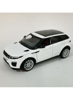MSZ Range Rover 1:24 With Pull Back Simulation Sound Light Doors Opened Collectible Kids Toys (Assorted Colors)  - Image 2
