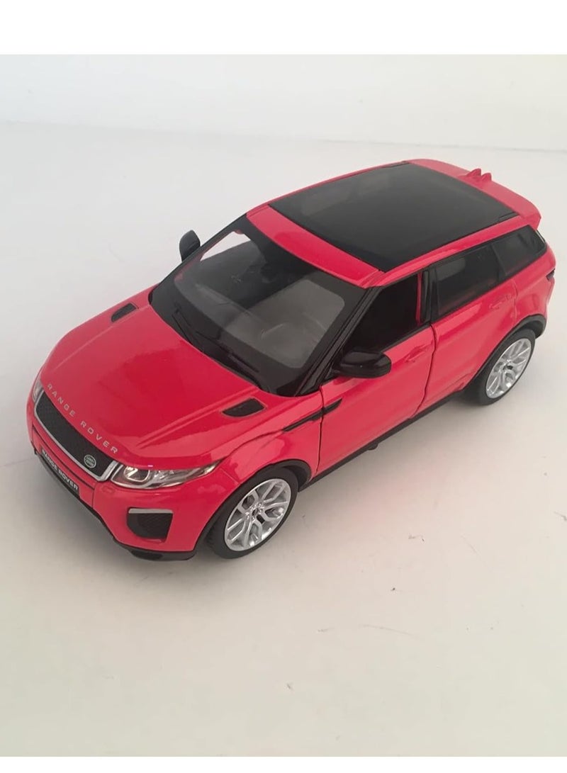 MSZ Range Rover 1:24 With Pull Back Simulation Sound Light Doors Opened Collectible Kids Toys (Assorted Colors) - Image 3