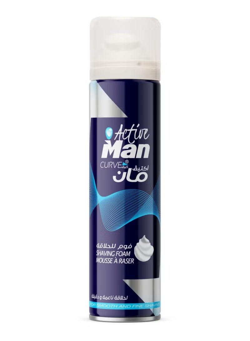 Active Man Curve Shaving Foam 200 ml - Image 1