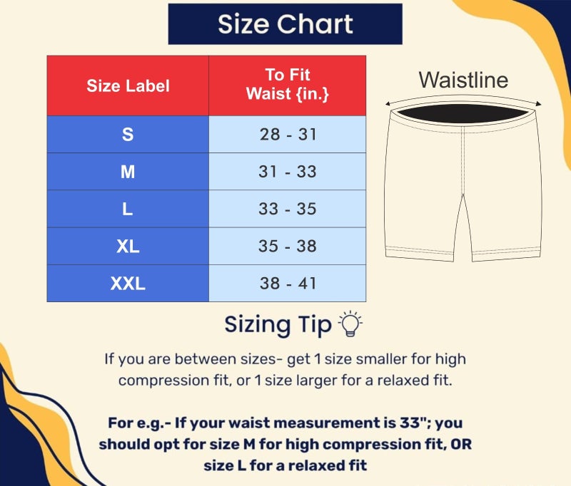 JUSTWIN Compression Men's Skin Tight Shorts for Gym, Running, Cycling, Swimming, Basketball, Cricket, Yoga, Football, Tennis, Badminton & Many More Sports (2XL) - Image 5