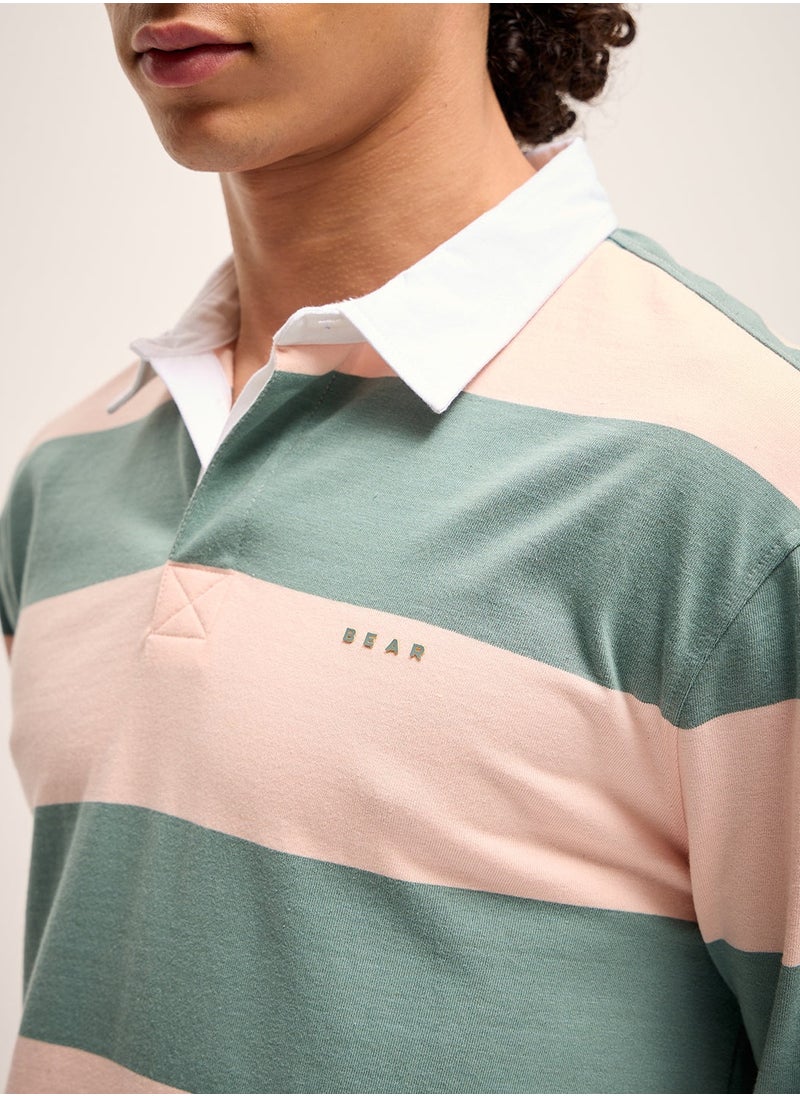 THE BEAR HOUSE Men’s Polo T-Shirt – Soft, Breathable Cotton, Classic Fit for All-Day Comfort, Stylish Casual Shirt for Summer, Everyday Wear & Outdoor Activities  - Image 5