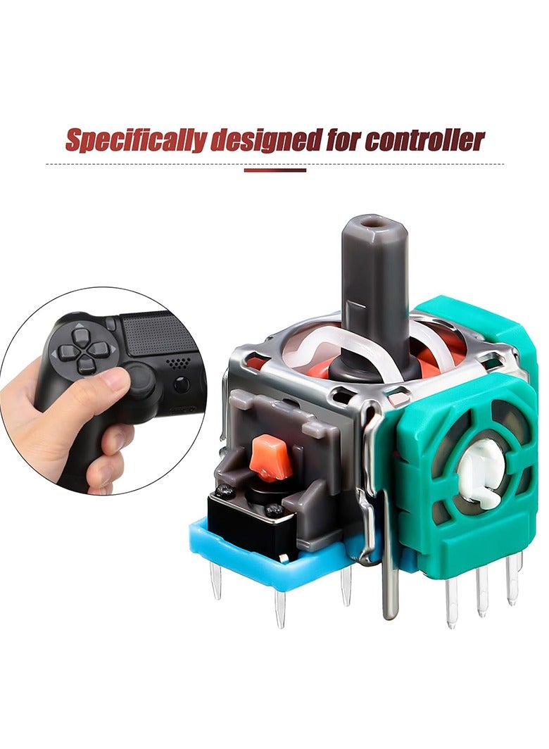 Analog Joystick for Sony controller PS4 / PS4 Slim / PS4 Pro, 4 analog joysticks, 4 thumbsticks, 4 ohm potentiometer, with repair kit - Image 3