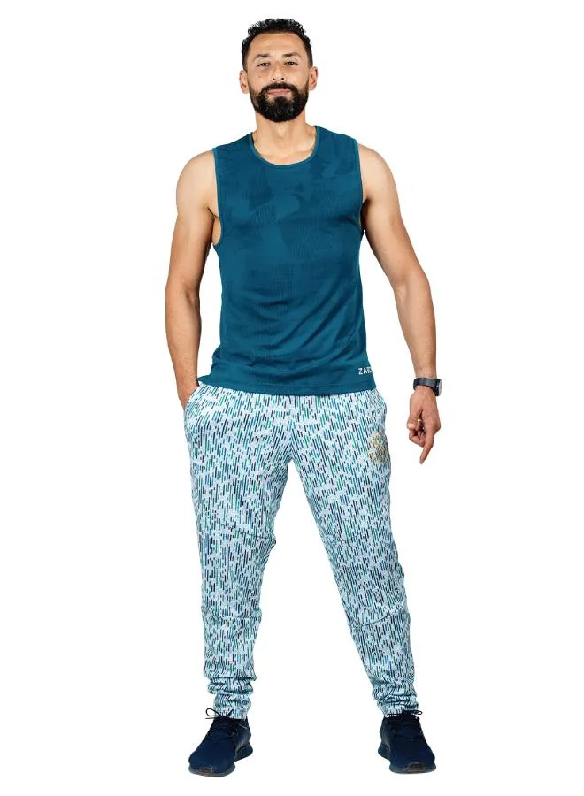 ZAECY Men's Jacquard Tank Top