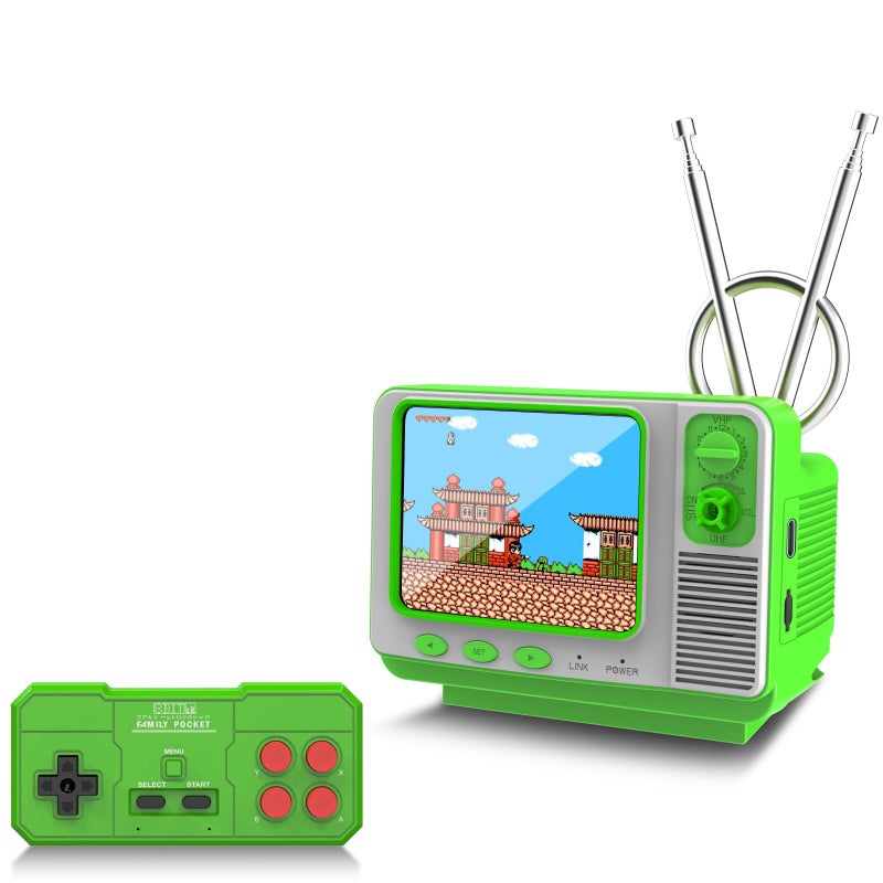 EASEGMER Retro Game Console JALECO Games 168 Classic Games 24G Wireless 2Player 30 Inch IPS Screen TF Card Expansion for Kids - Image 3