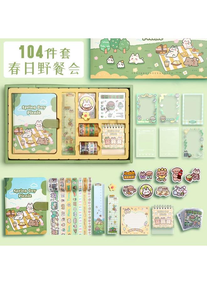Bluejw 186 Pieces Of Hand-account Stickers This Book Suit Hand-account Books, Full Set Of Tools, Materials, Stickers, Books For Hand-account Materials  - Image 1
