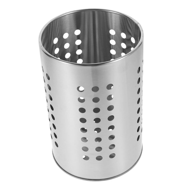 Stainless Steel Cutlery Holder And Draining Basket For Chopsticks Spoons Kitchen Countertop - Image 2