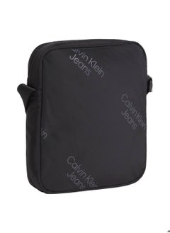 Calvin Klein Jeans Men's Logo Reporter Bag - Polyester, Black  - Image 2