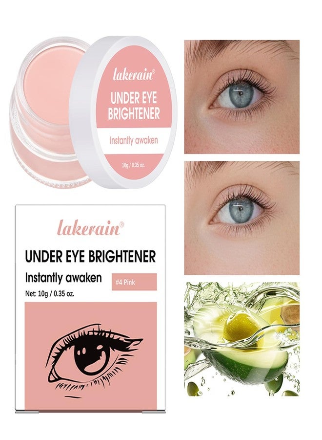 BAISEN DIARY Under Eye Brightener & Concealer - Hydrating Color Corrector for Dark Circles, Lightweight Undereye Brightening Cream with Hyaluronic Acid & Shea Butter, Smooth & Blendable (Light Rose, 1) - Image 3