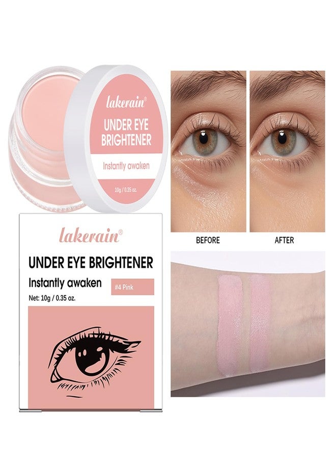 BAISEN DIARY Under Eye Brightener & Concealer - Hydrating Color Corrector for Dark Circles, Lightweight Undereye Brightening Cream with Hyaluronic Acid & Shea Butter, Smooth & Blendable (Light Rose, 1) - Image 2