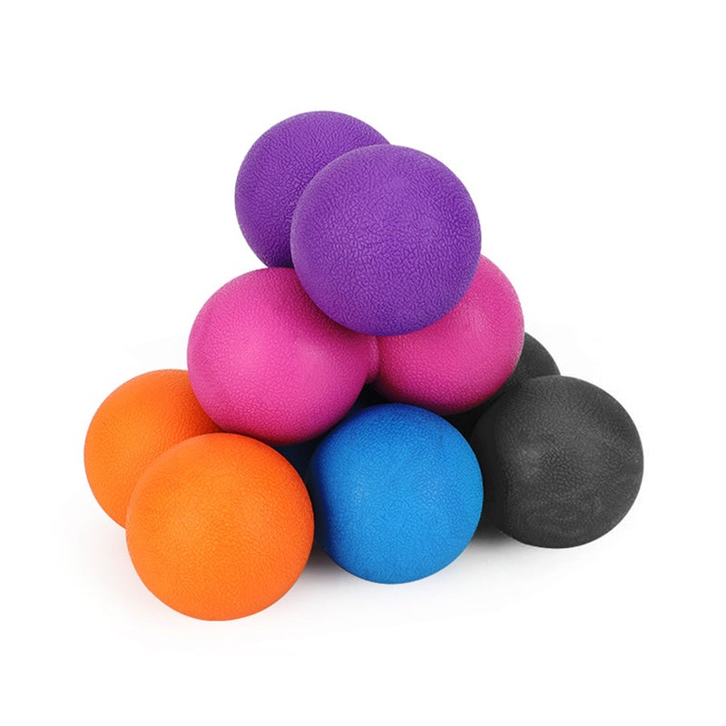 Peanut Massage Ball Double Gym Fitness Muscle Release Ball Pilates Yoga Back Deep Tissue Trigger Point Therapy Massage Roller for Spine Neck Back Pain Relief - Image 5