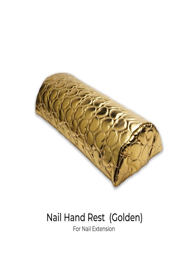 Emigel - Nail Hand Rest (With Hearts) - Golden - Image 2