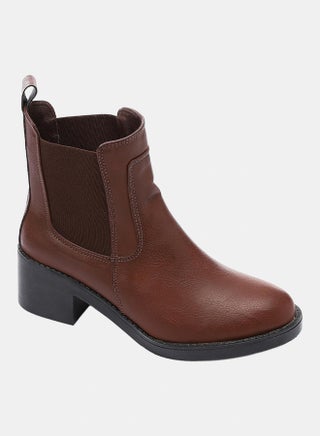Leather Ankle Boot - Brown 5CM - pzsku/Z41E27E8E816324F289CCZ/45/1746457436/af830a16-4aef-40ff-afb0-d7030c37bf43