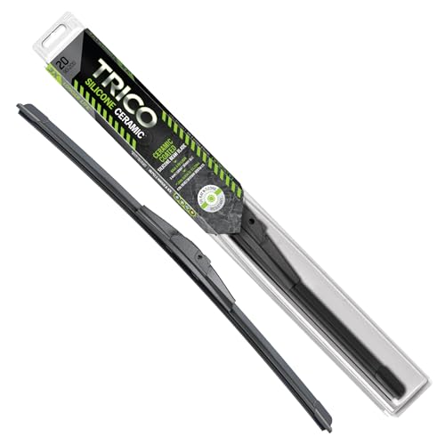 TRICO Silicone Ceramic 90251 25 Inch Automotive Replacement Windshield Wiper Blades For my Car Ceramic Coated Silicone Super Premium All Weather Beam Blade for Select Vehicle Models