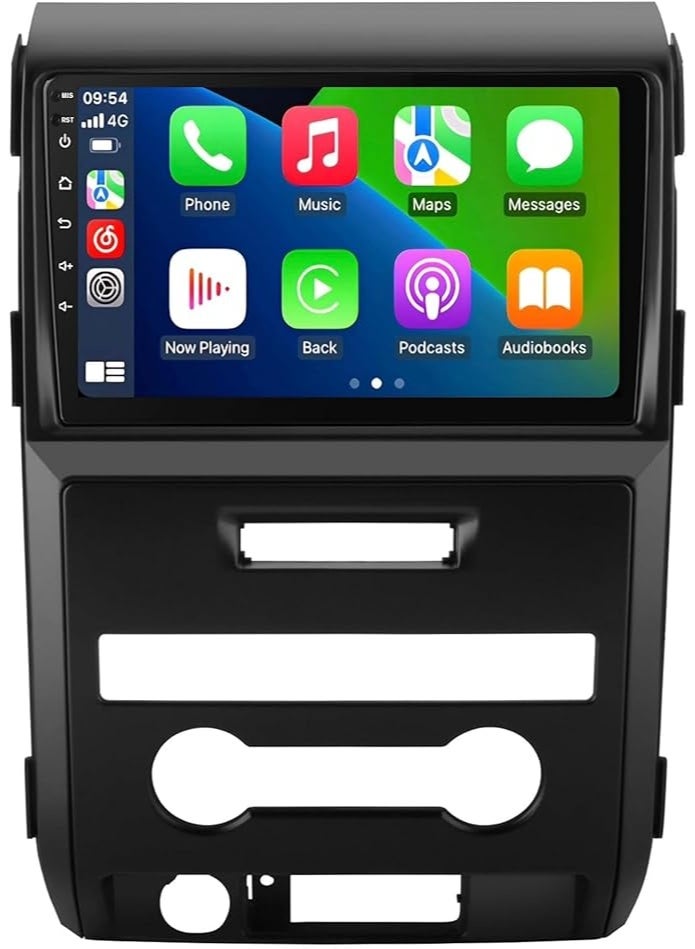 SHEZA STAR Android Car Stereo for Ford F150 2009-2012 6GB RAM 128GB ROM Support SIM Card, Carplay, M-Link Wi-Fi BT, Radio GPS, 9 Inch IPS Touch Screen with AHD Camera Included - Image 1