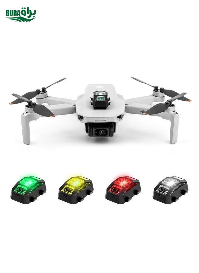 BURAQ STARTRC 1109184 Drone Universal Rechargeable Colorful Strobe Signal Arm Lights for DJI FPV / Mini 2 / Mavic Air 2  - Image 1