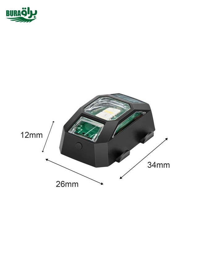 BURAQ STARTRC 1109184 Drone Universal Rechargeable Colorful Strobe Signal Arm Lights for DJI FPV / Mini 2 / Mavic Air 2  - Image 5
