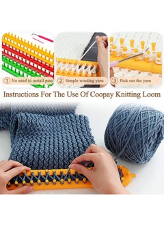 Coopay Coopay Knitting Loom Set for Kids Scarf Blanket Shawl  - Image 4