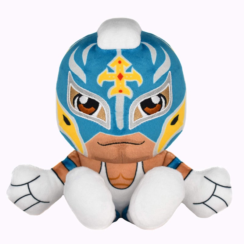 Bleacher Creatures WWE Rey Mysterio Kuricha 8 Kuricha Plush Soft Chibi Inspired Wrestling Superstar - Image 3