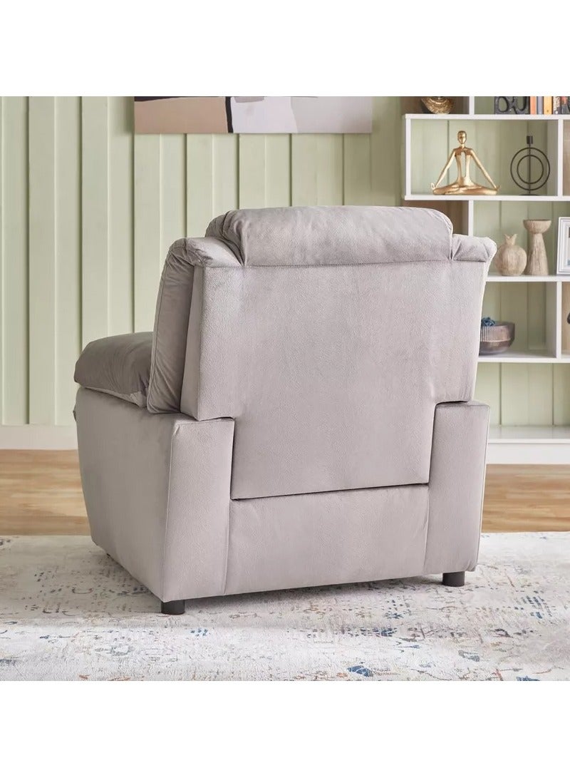 Royal 1-Seater Sofa – Soft Foam Seating with Curved Arms and Sturdy Frame - Image 3