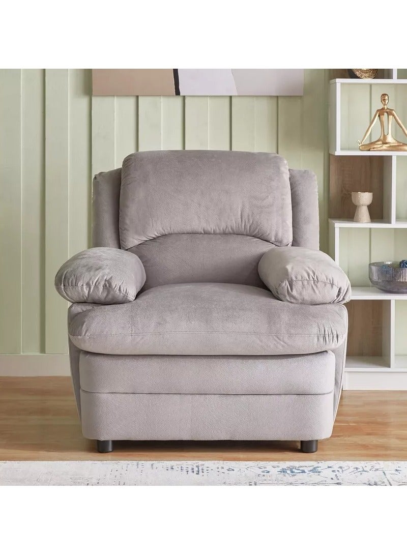 Royal 1-Seater Sofa – Soft Foam Seating with Curved Arms and Sturdy Frame - Image 2