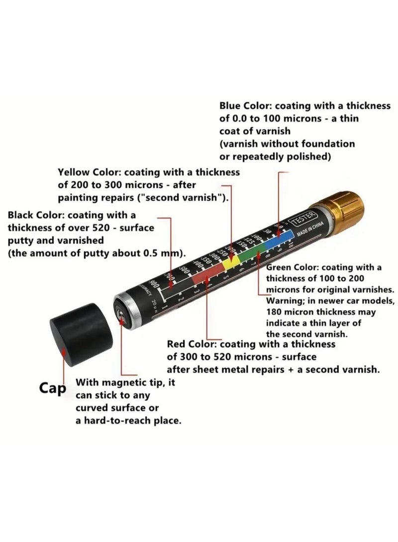 فاحص سماكة طلاء المركبة - Image 4