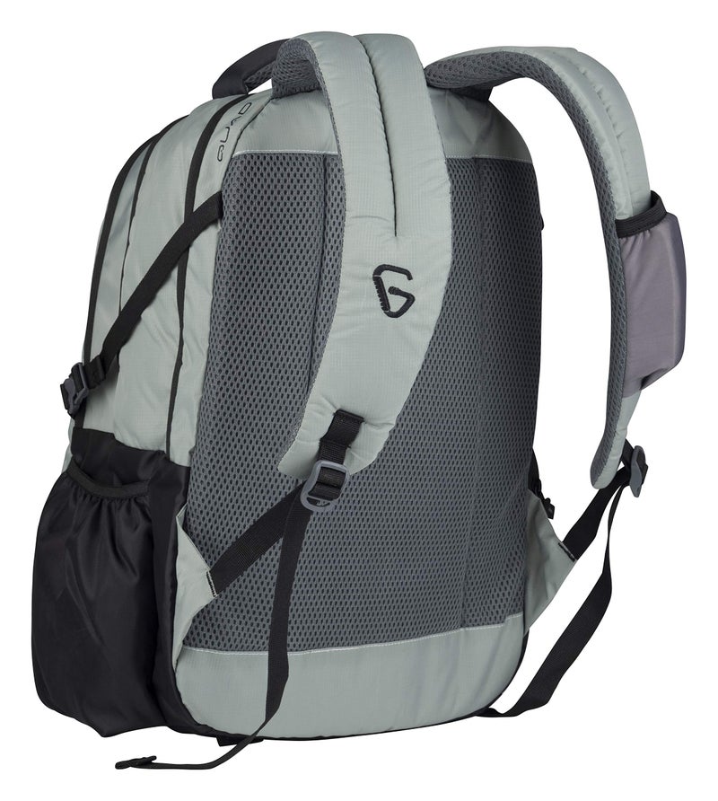 GREENLANDS Quad Sleek Work Backpack - Light Grey, Professional Padded Laptop Bag for Office, Business & Daily Commute, Spacious & Durable - Image 2