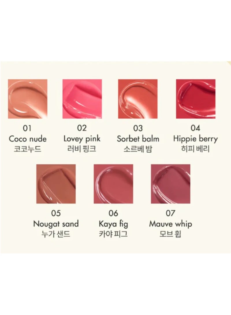 روماند بلسم ذوبان روم آند ان دي 3.5 جم ، 06 تين كايا ، لامع ، شفاه ممتلئة ، رطوبة - Image 3