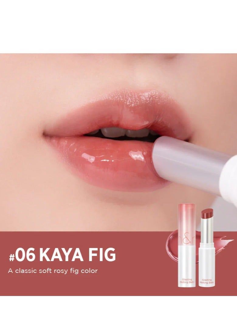 روماند بلسم ذوبان روم آند ان دي 3.5 جم ، 06 تين كايا ، لامع ، شفاه ممتلئة ، رطوبة - Image 2