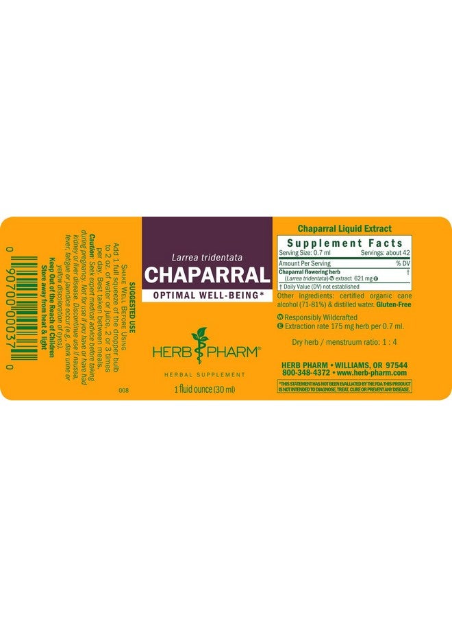 Herb Pharm Chaparral Liquid Extract, 1 Fl Oz - Image 5