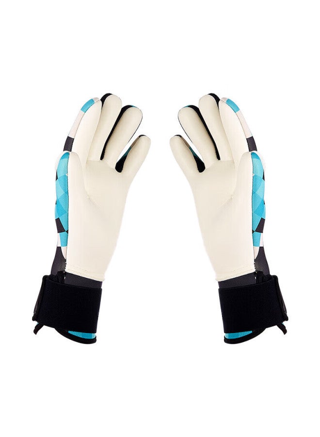 Vicleo Soccer Goalkeeper Gloves, Professional Adult Goalie Gloves, V321561, Blue-gray, Size 8 - Image 4