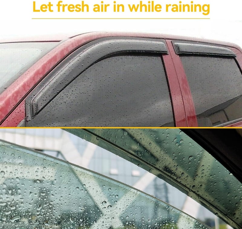 Cxdar Window Rain Guards for Ford Super Duty - Image 5