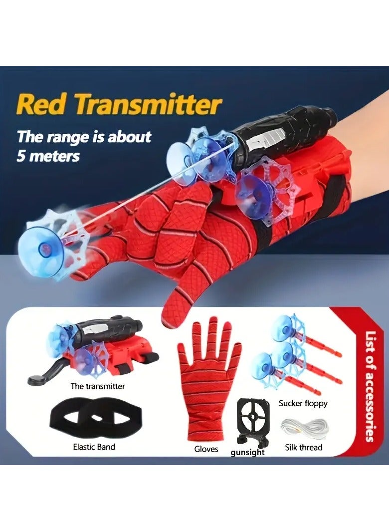 بروماس مجموعة ألعاب قاذفة العنكبوت للأطفال، مجموعة أساور لعبة قاذفة العنكبوت - Image 1