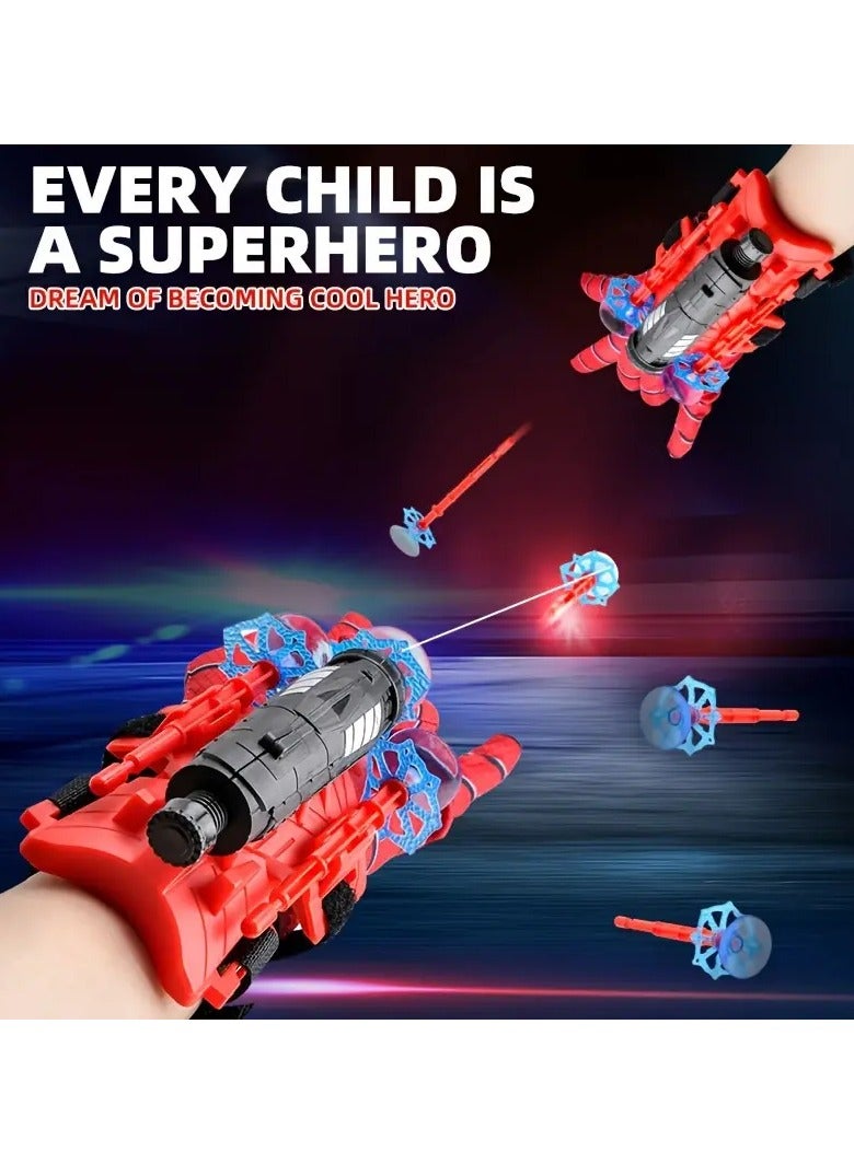 بروماس مجموعة ألعاب قاذفة العنكبوت للأطفال، مجموعة أساور لعبة قاذفة العنكبوت - Image 2