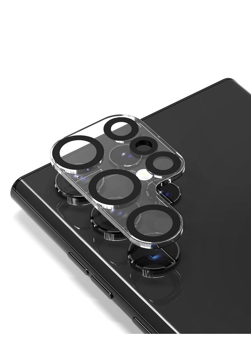 BORTONY Pack of (1+1) Screen Protector and Camera Lens Protector for Samsung Galaxy S22 Ultra 5G (6.8") 3D Full Coverage,Shell Friendly, 9H Hardness, Easy To Install Screen Protector - Image 3