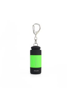 Generic Purple Led Strong Light Flashlight Rechargeable Multi-purpose Long-range Portable Ultra-bright Household Mini Portable Side Light-Product Specifications:Dark Green  - Image 1