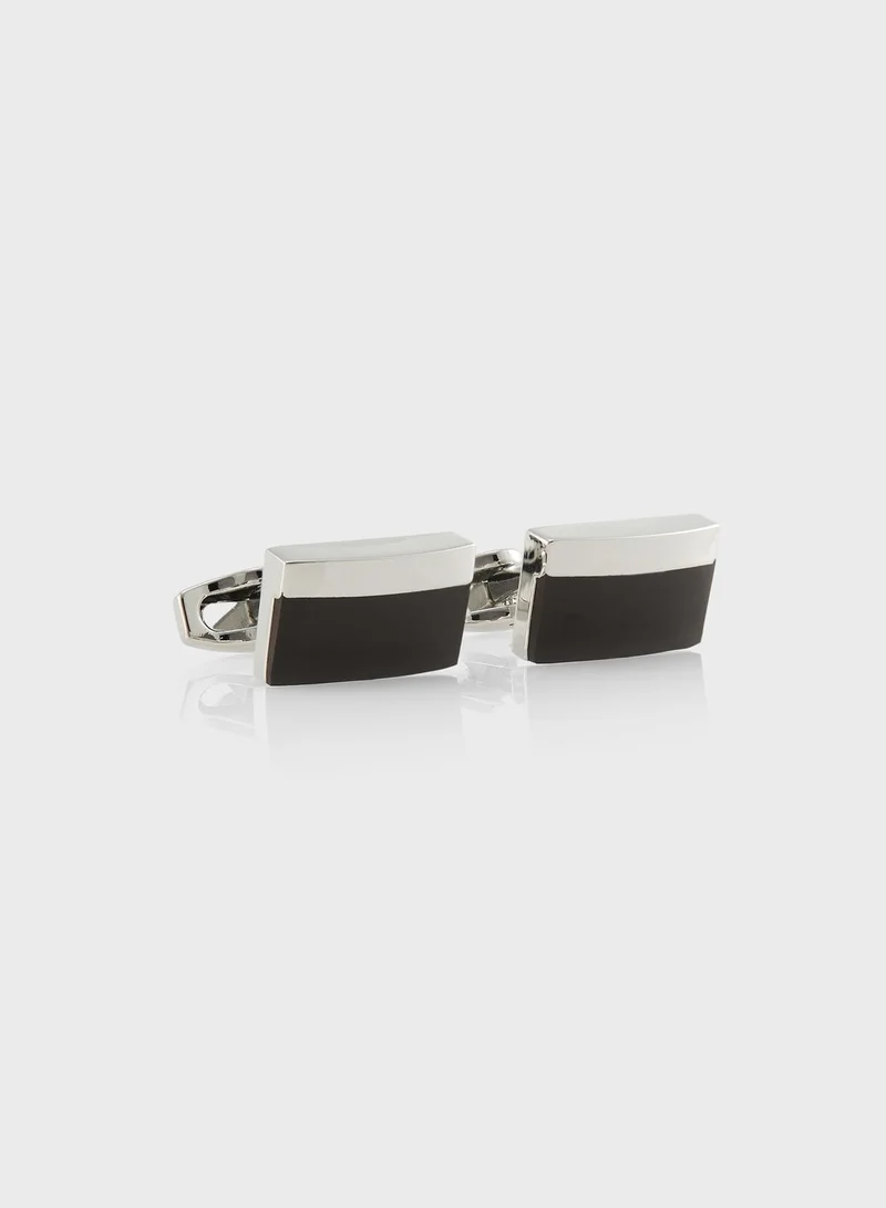 Robert Wood Classic Analogue Watch & Cuff Link Gift Set