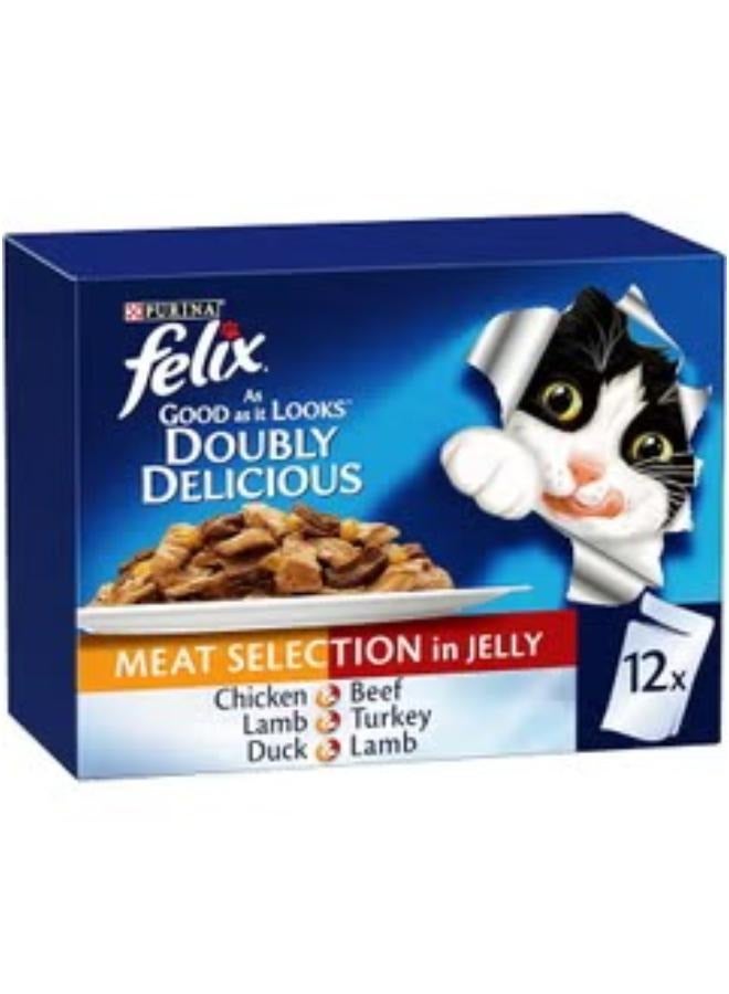 فيلكس طعام للقطط الرطب 12قطعة - Image 1