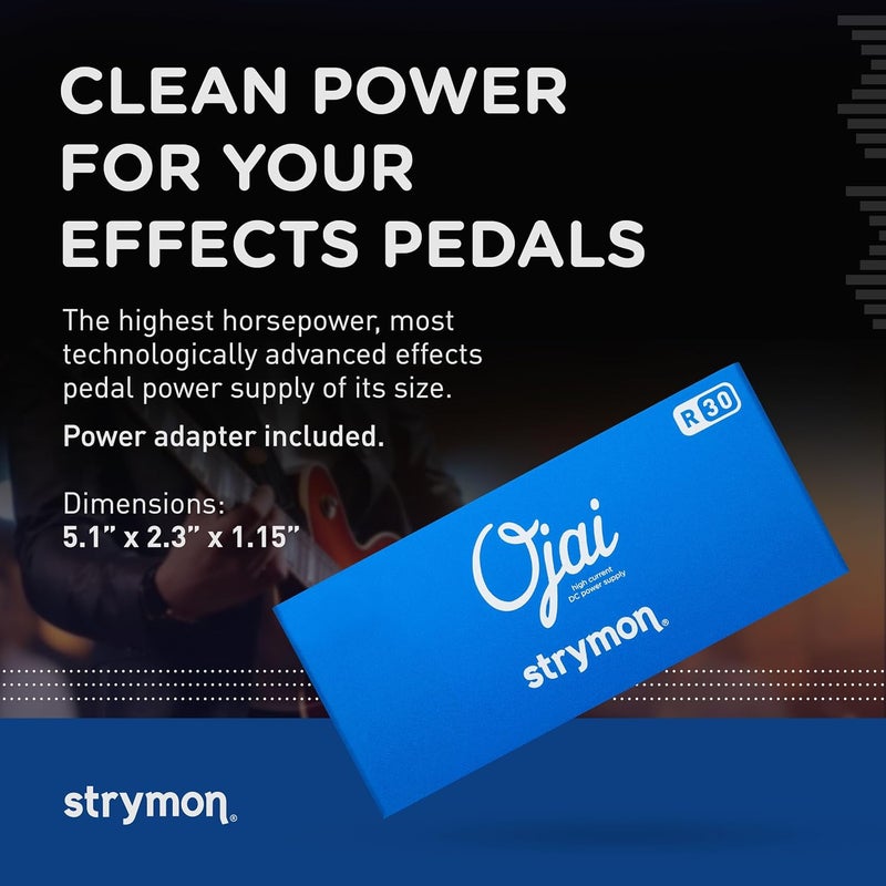 Strymon مزود الطاقة Strymon Ojai R30 عالي التيار DC - Image 2