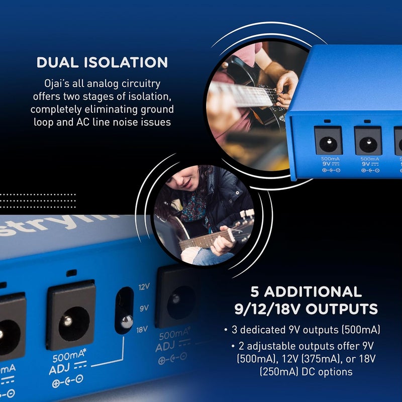 Strymon مزود الطاقة Strymon Ojai R30 عالي التيار DC - Image 4