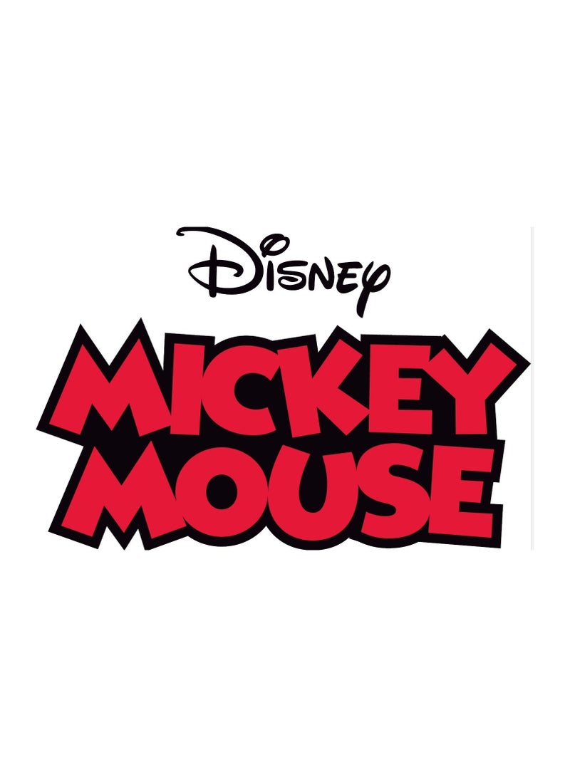 Disney Disney Official Mickey Mouse Rainbow Crystal with Letter H Pendant in 18K Sterling Silver Necklace - Image 3