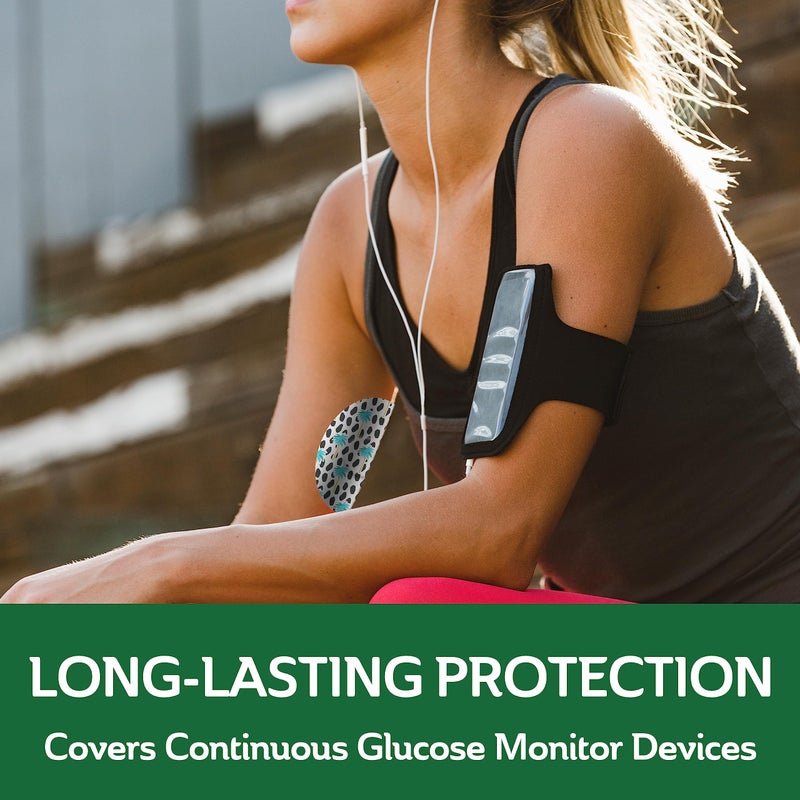 CuradÂ® Kendra Dandy CGM Patches (25-Count) | 3.13" x 4.13" Exclusive Continuous Glucose Monitor Patches | Waterproof and Easy-Peel Continuous Blood Glucose Monitor Patch for Consistent Application - Image 2