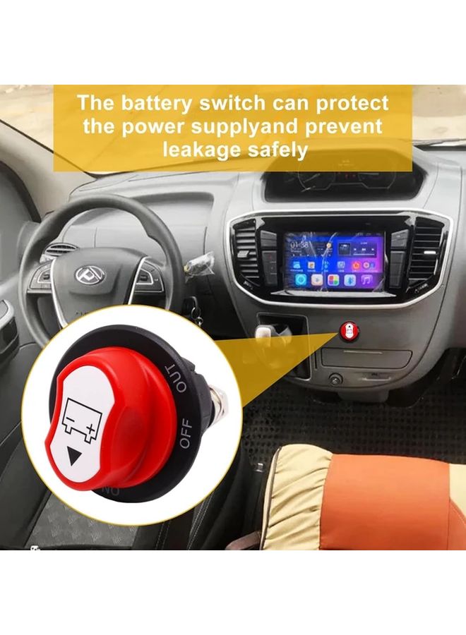 50A Main Disconnect Isolator Switch 12V To 48V Power Cut Off For Marine Car RV ATV - Image 5